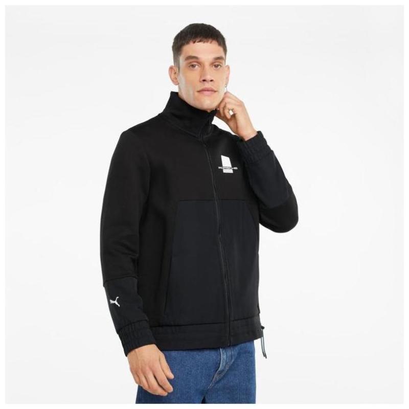 puma彪马男子porsche保时捷logologo纯棉立领运动正品运动茄克