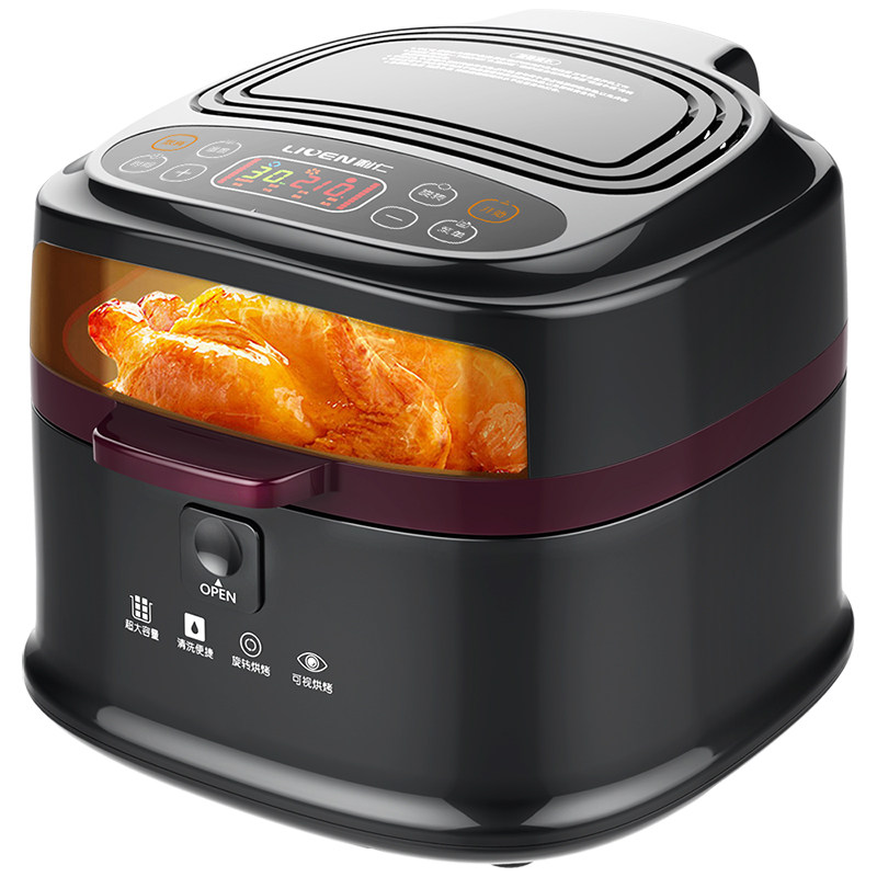 利仁空气炸锅家用高端8升大容量新款可视烤箱空气炸锅