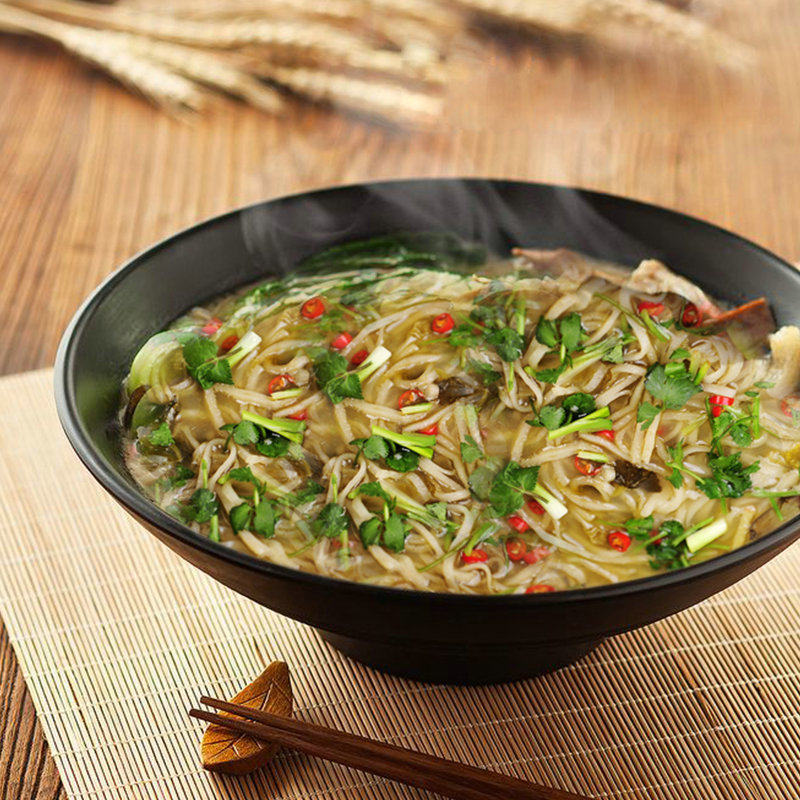 余福盛云梦鱼面400g*2袋湖北孝感土特产手工鱼肉面条挂面火锅汤面