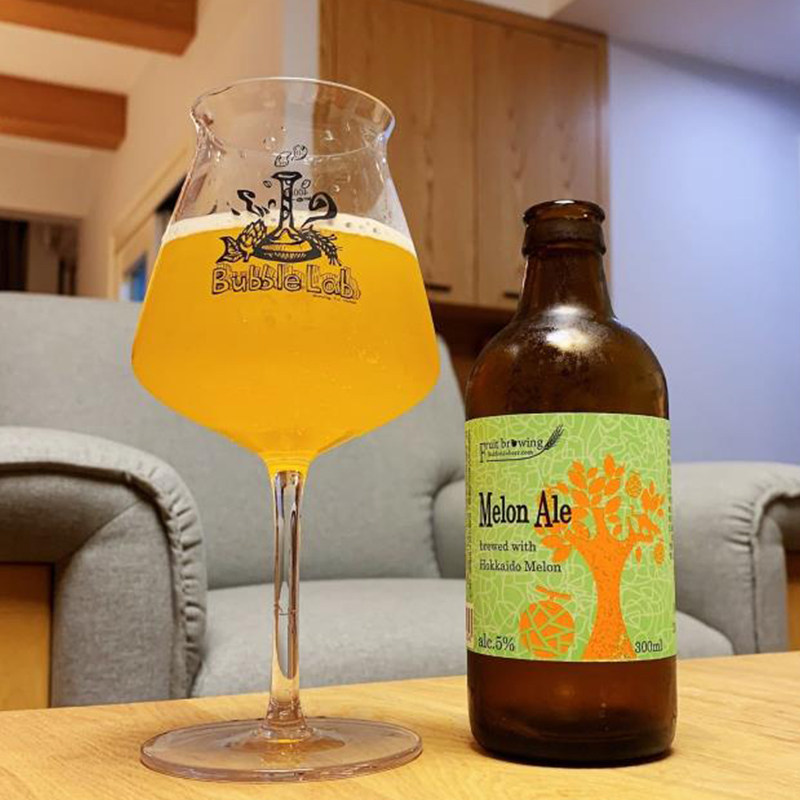 玖汇日本原装进口北海道小樽果酿蜜瓜艾尔啤酒300ml啤酒