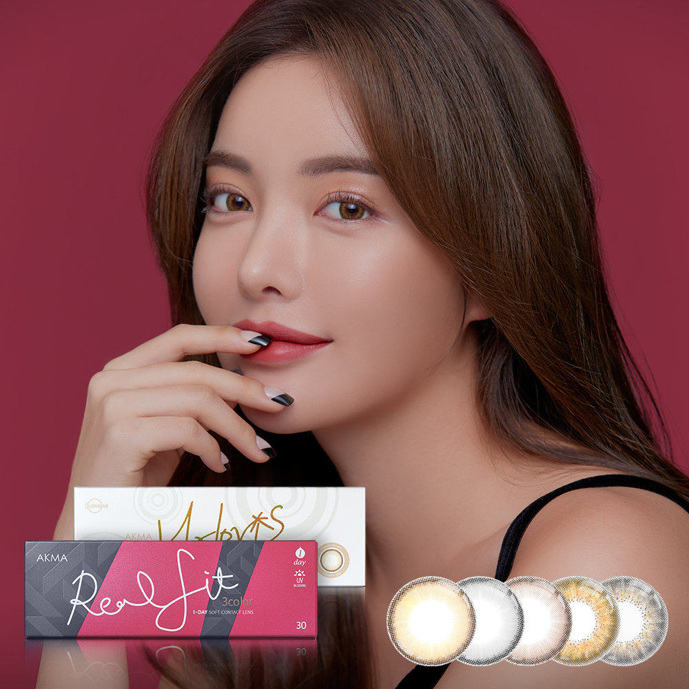 韩国直邮lensme恶魔美瞳日常佩戴新款人气彩色隐形眼镜日抛30片