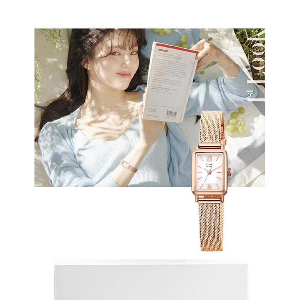 韩国直邮stonehenge金属手表小众轻奢时尚简约气质百搭日韩腕表