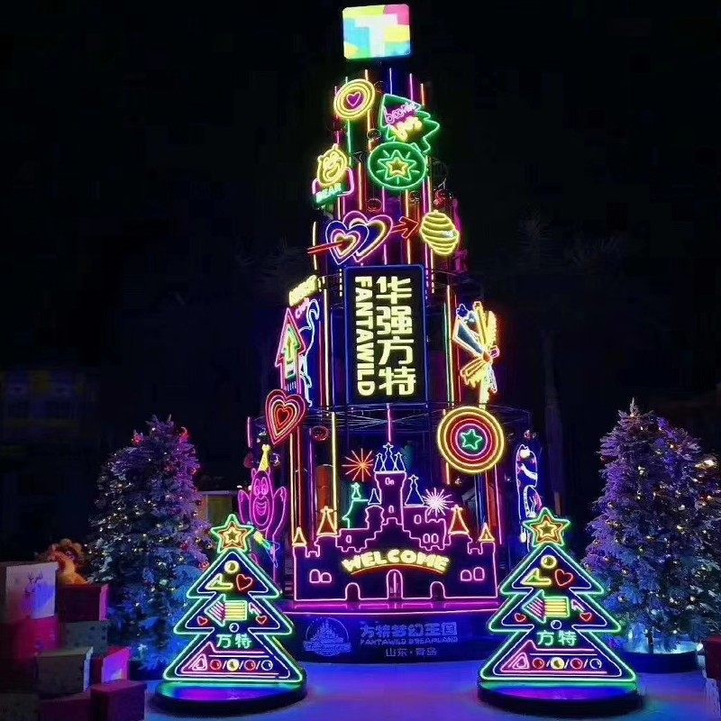 霓虹灯发光字订定制酒吧火锅烧烤装饰装饰网网红广告牌