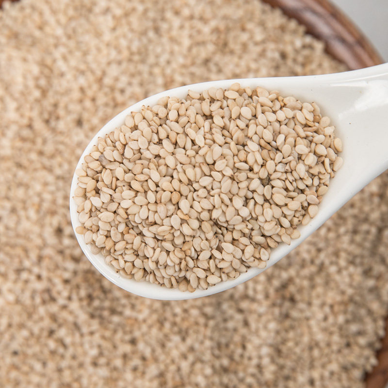 芝麻5斤免洗专用生白袋装商用家用带皮白芝麻其它粮食