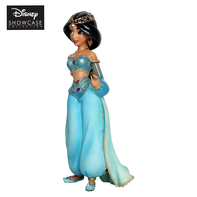 enesco迪士尼茉莉公主手办正版阿拉丁神灯周边摆件手办