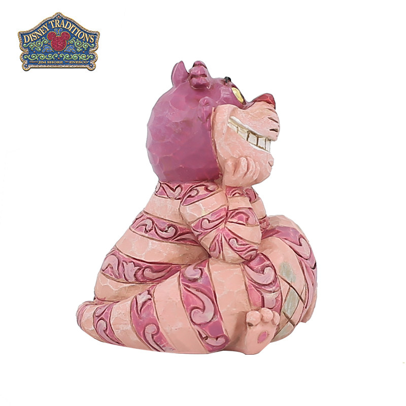 enesco妙妙柴郡猫手办正版迪士尼爱丽丝梦游仙境周边礼品摆件手办