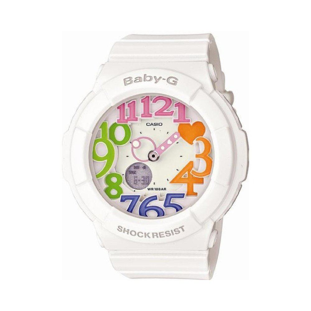 日本直购卡西欧baby-g手表bga-131-7b3jf白色休闲简约风格日韩腕表