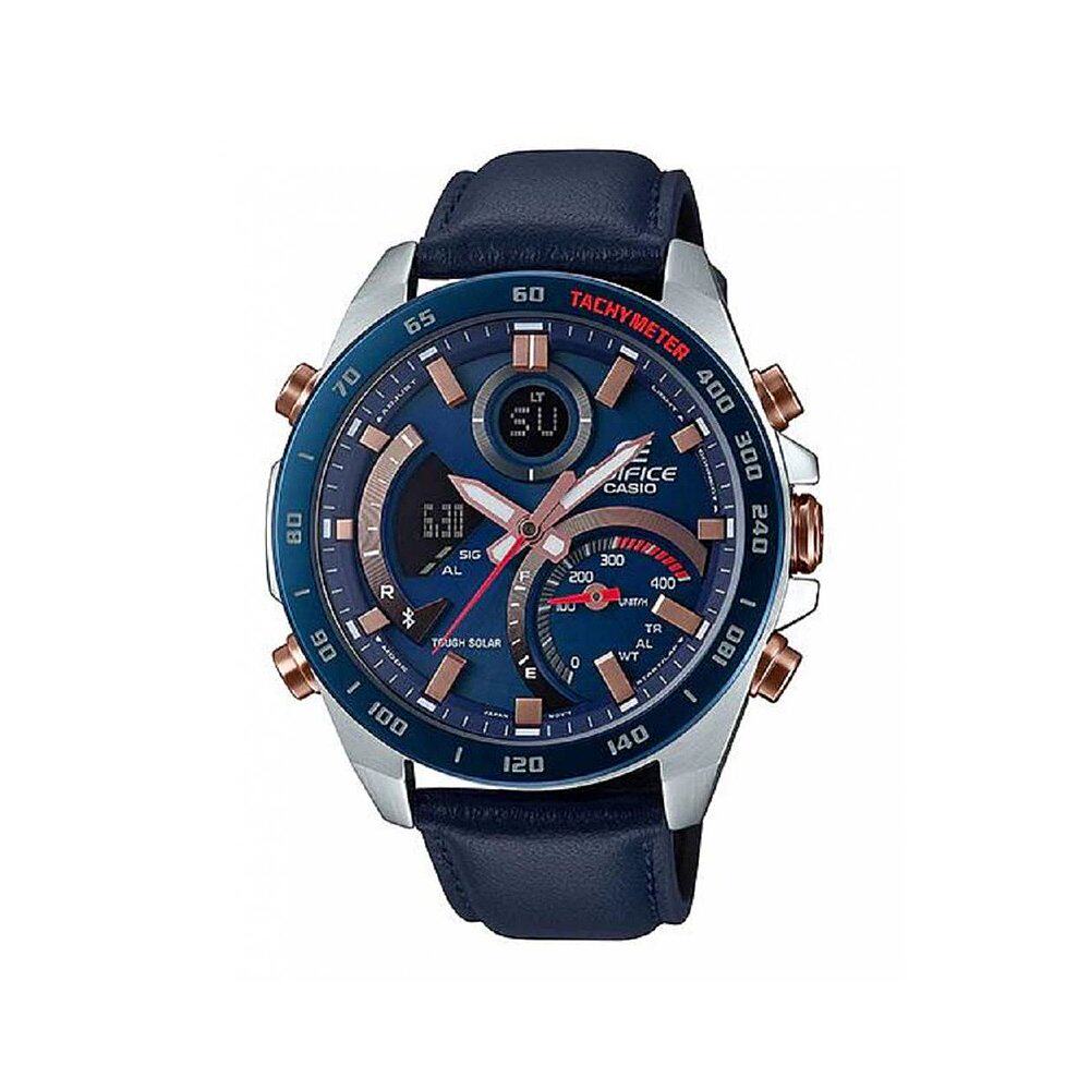 日本直邮casio卡西欧edifice太阳能手机手机链链接ecb900bl2a日韩腕表