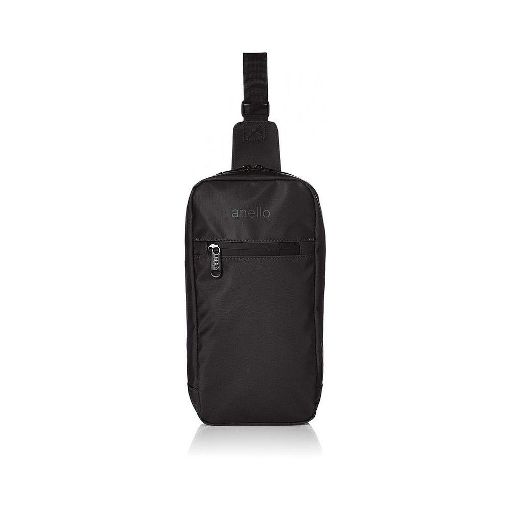 日本直邮anello身体包尼斯尼斯atc2547黑色时尚斜挎包胸包