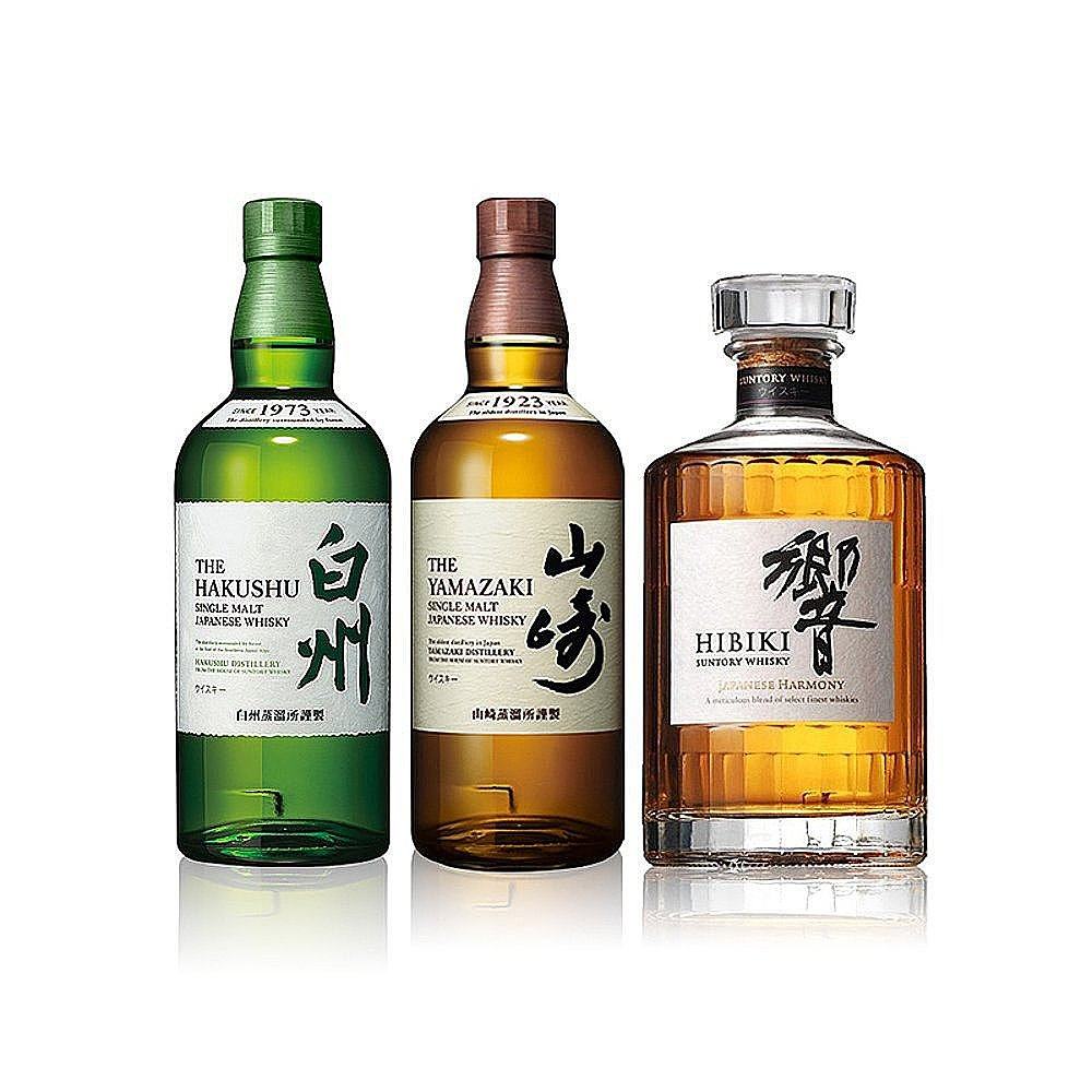 三得利威士忌山崎1923响和风纯韵白州1973