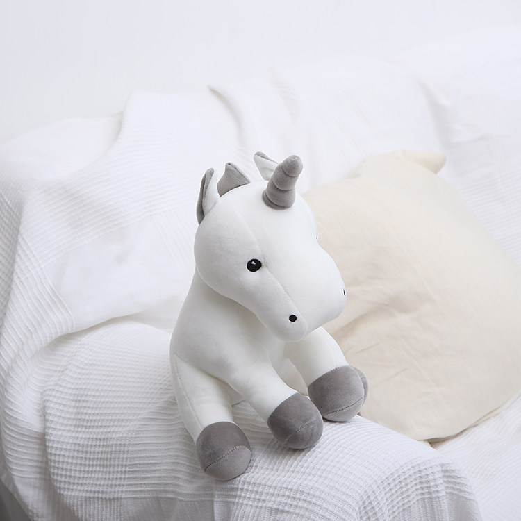 公仔nome柔软站姿独角兽毛绒玩具女孩可爱礼品布偶毛绒布艺类玩具