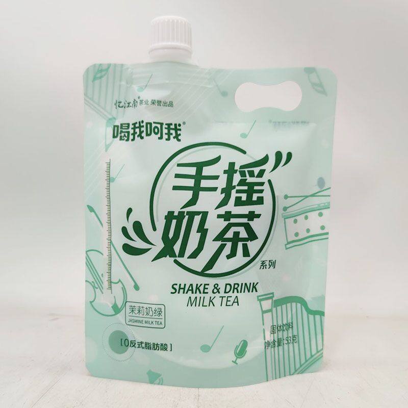 奶茶忆江南手摇袋装茉莉四季阿萨姆53gx5袋爆热饮袋装奶茶