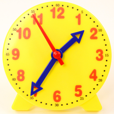 学生数学教具儿童认识钟表和时间的学习用品教学时钟学具钟面模具用具