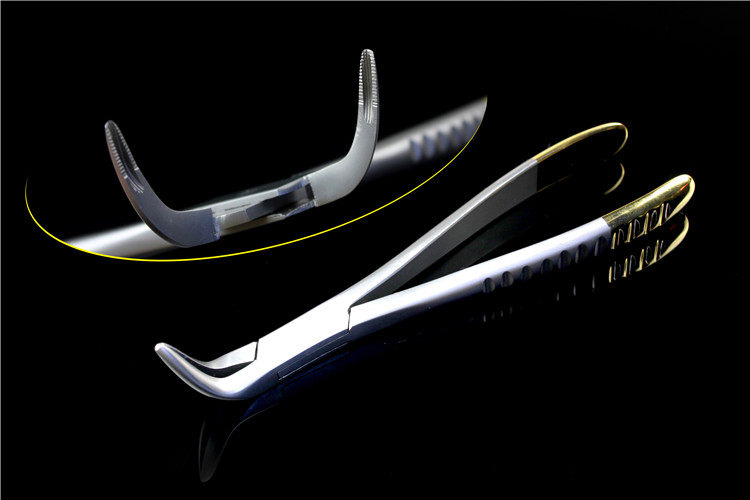 齿科 医用万能残根钳 断根拔牙钳残根钳 残根钳 通用钳 拔牙钳子