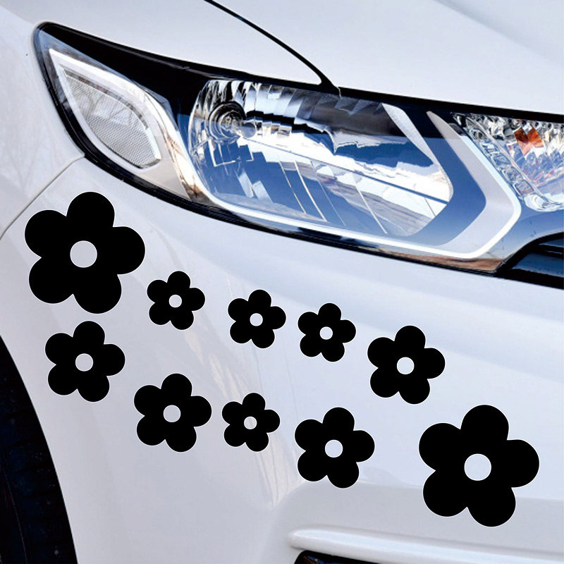 汽车贴纸划痕遮挡贴图卡通创意个性车门贴画车身机汽车装饰贴