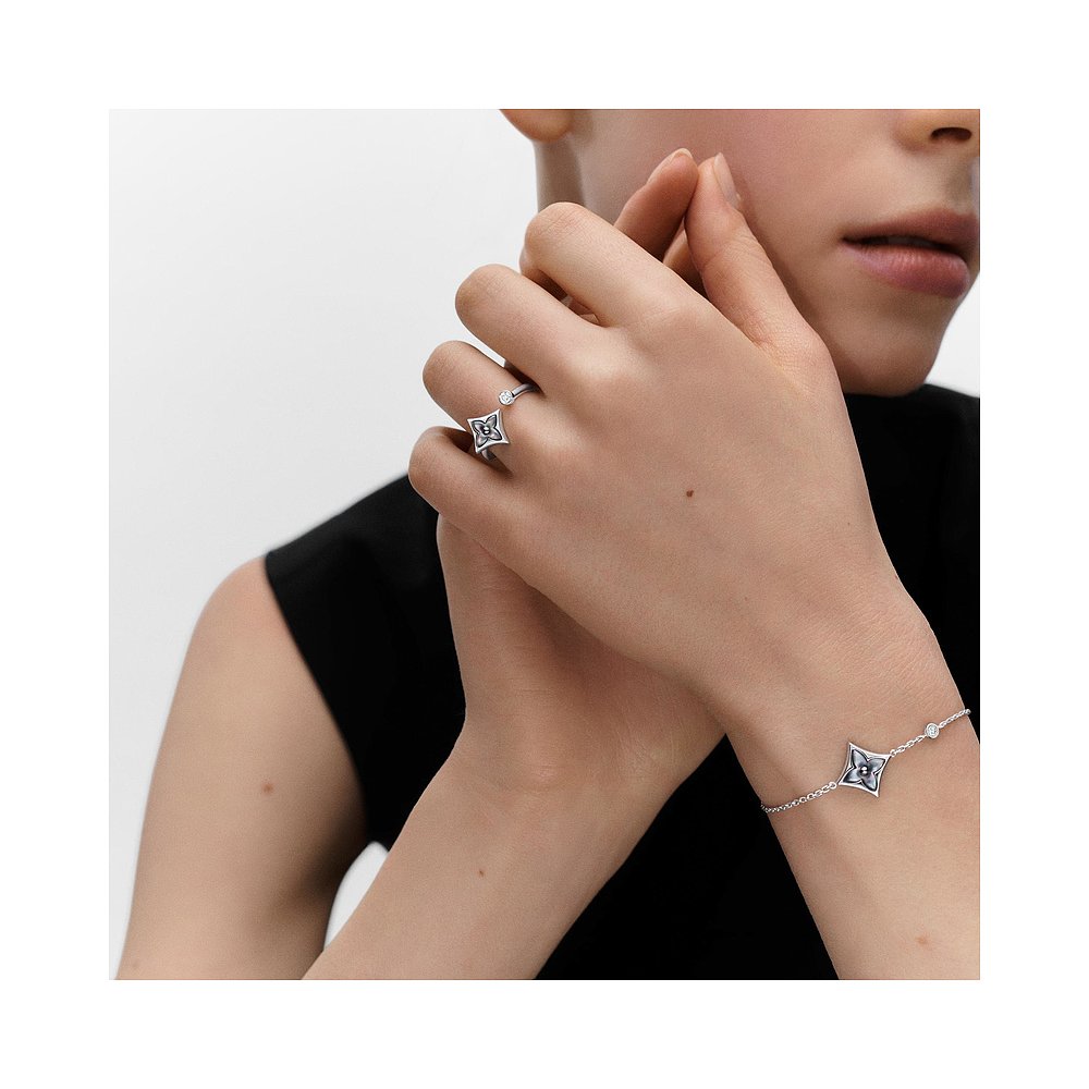 欧洲直邮预售两周louisvuitton路易威登首饰戒指银色戒指