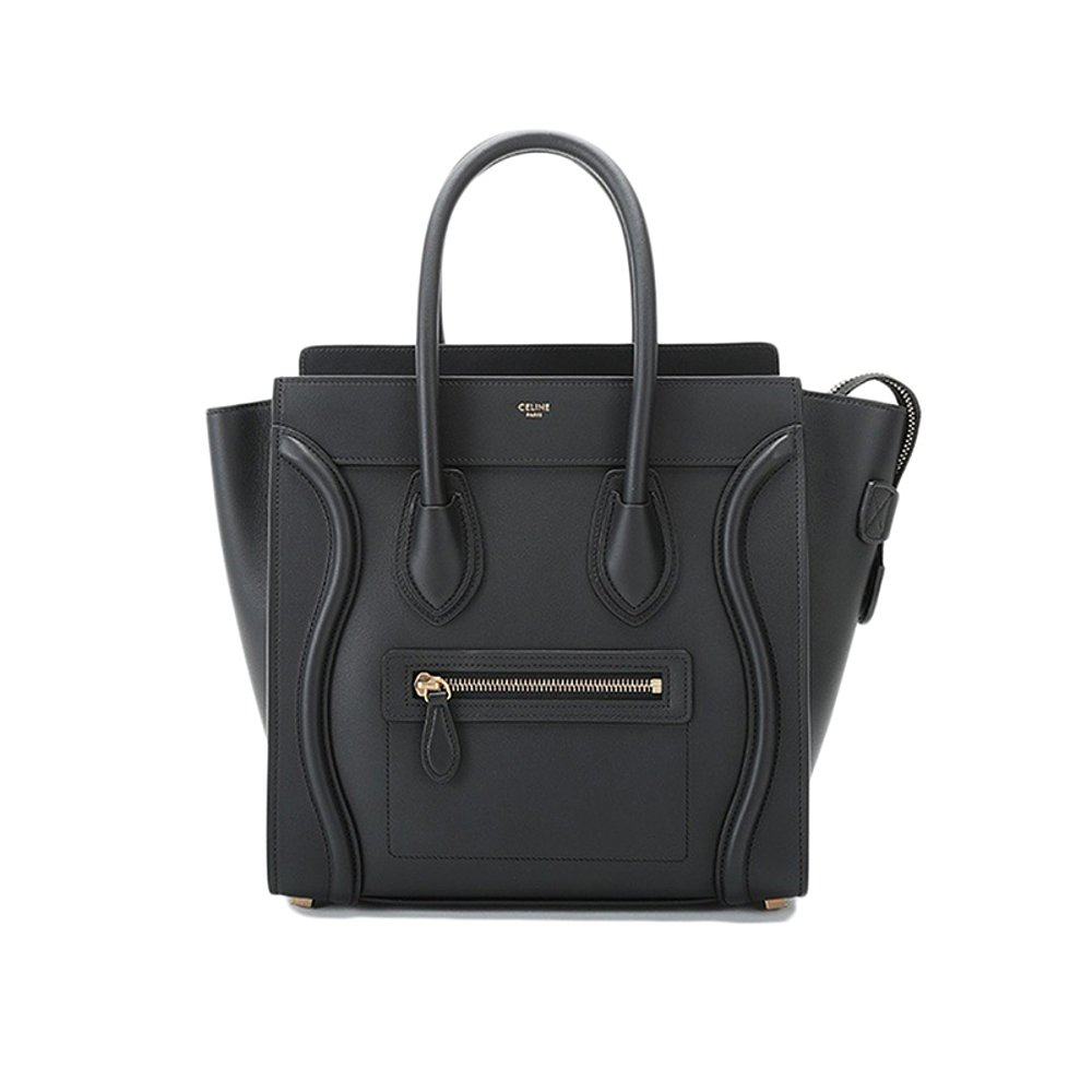 欧洲直邮celine赛琳经典microluggage女士光面牛皮通用款女包