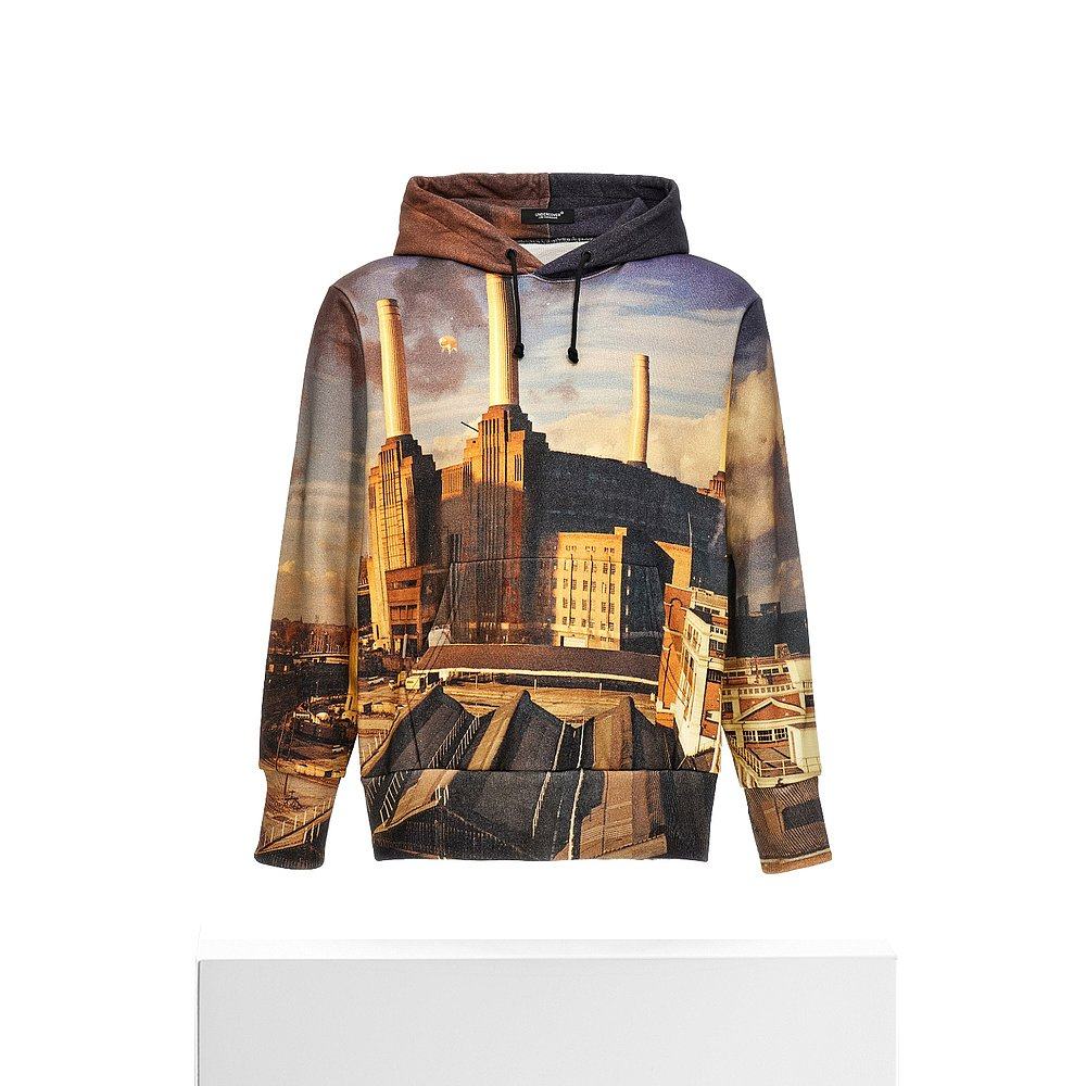 undercover香港直邮pinkfloyd长袖连帽卫衣uc1c4卫衣