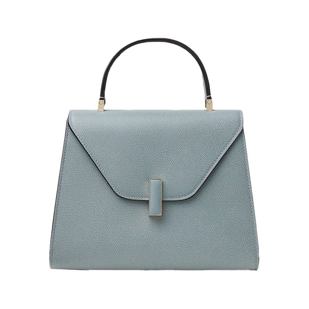 欧洲直邮valextraiside系列烟熏蓝小牛皮中号蓝扣通用款女包