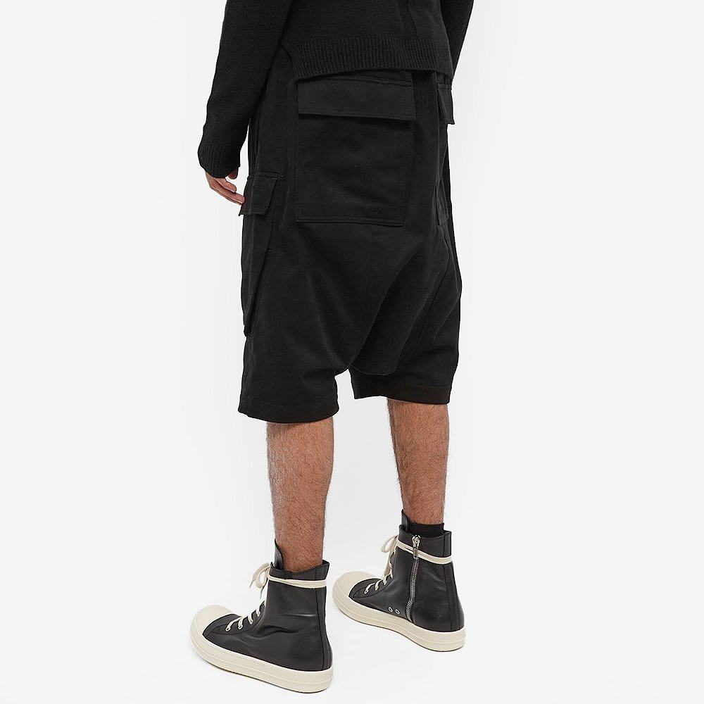 香港直邮rickowens黑色工装短裤ru02b2389cf09休闲裤