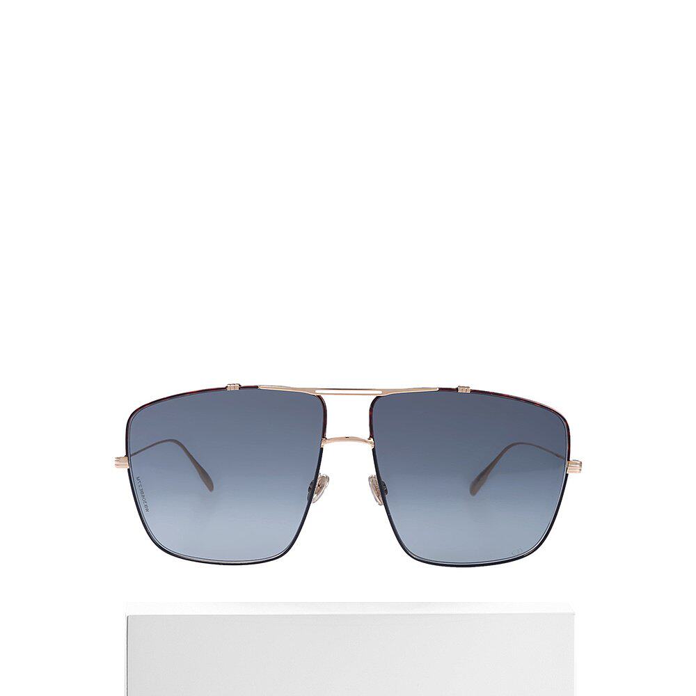 香港直邮dior女士眼镜蓝色太阳镜diormonsieur2-203100xwy641i真丝