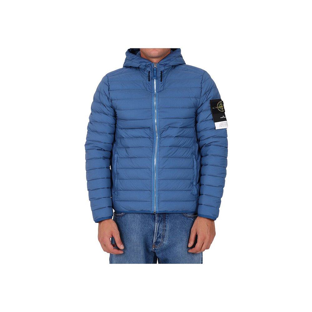 香港直邮stoneisland带帽拉链羽绒服731541125羽绒服