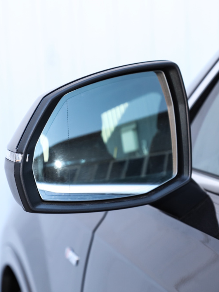 奥迪a3la4la5a6l后视镜改装大视野蓝镜q2q3q5l倒车镜防炫目倒车镜