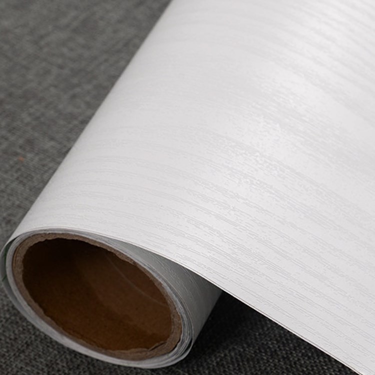 木纹纸旧木门改造加厚pvc纯白色自粘衣柜桌防水家具翻新贴纸