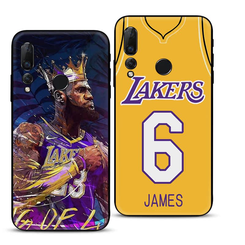 适用于nba詹姆斯6号华为nova4手机壳欧美风潮牌男新品