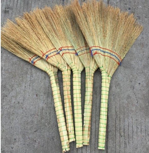 2021扫地笤帚加厚加大高粱扫帚学校新扫把地板扫把