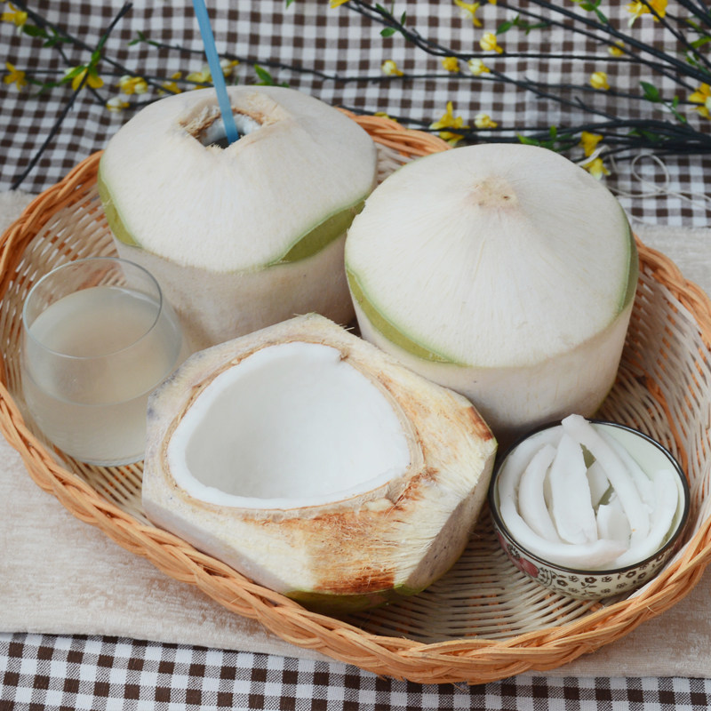 海南椰青新鲜椰子大果9个装孕妇应当季水果整箱非泰国椰皇水椰子