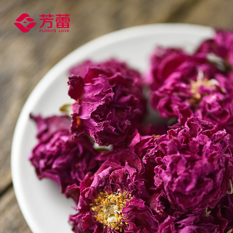芳蕾玫瑰花茶干玫瑰正宗平阴食用重瓣玫瑰大朵代用花草茶正品