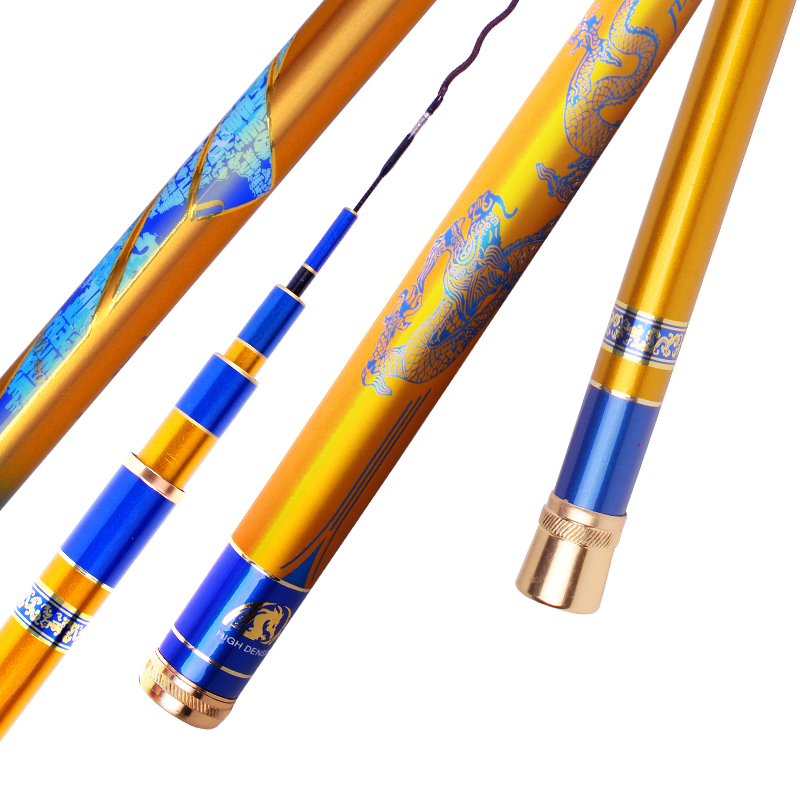 金龙超硬鲤鱼鱼竿手竿高碳竿4h超轻钓鱼二代钓竿