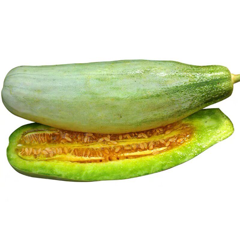 山东羊角蜜甜瓜水果新鲜孕妇小密瓜香瓜蜜瓜绿香瓜酥脆嫩香甜5斤