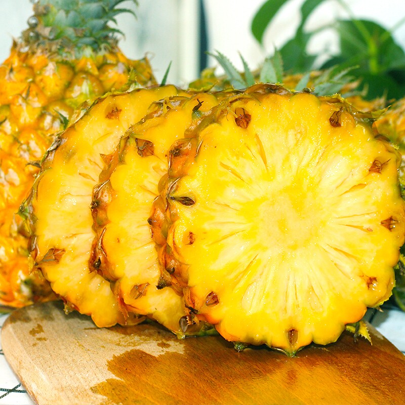 广西大菠萝新鲜果地直发香脆甜爽糖心时令手撕香水菠萝整箱9斤装