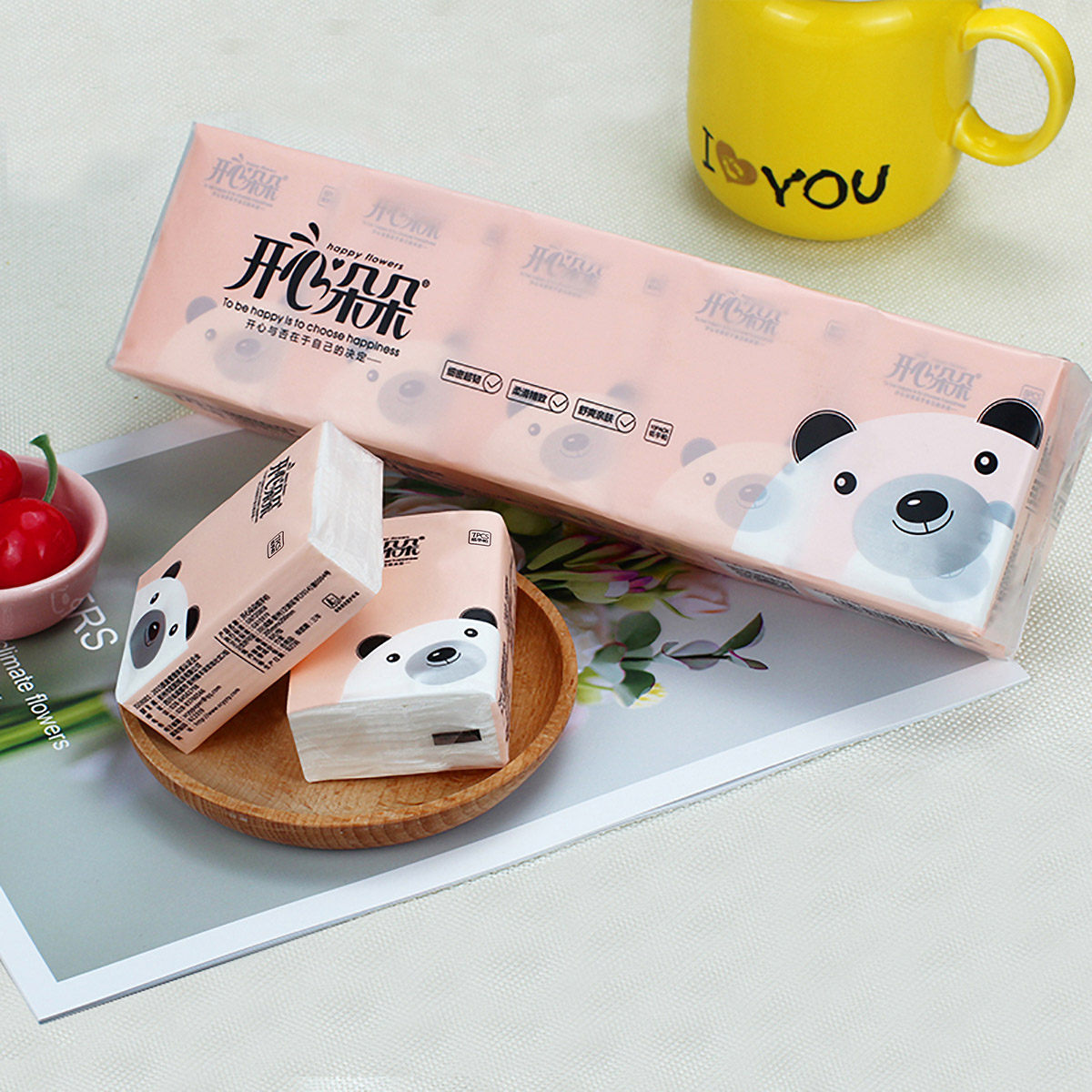 手帕纸100包餐巾纸纸巾卫生纸随身装面巾纸小包装纸巾手帕纸巾