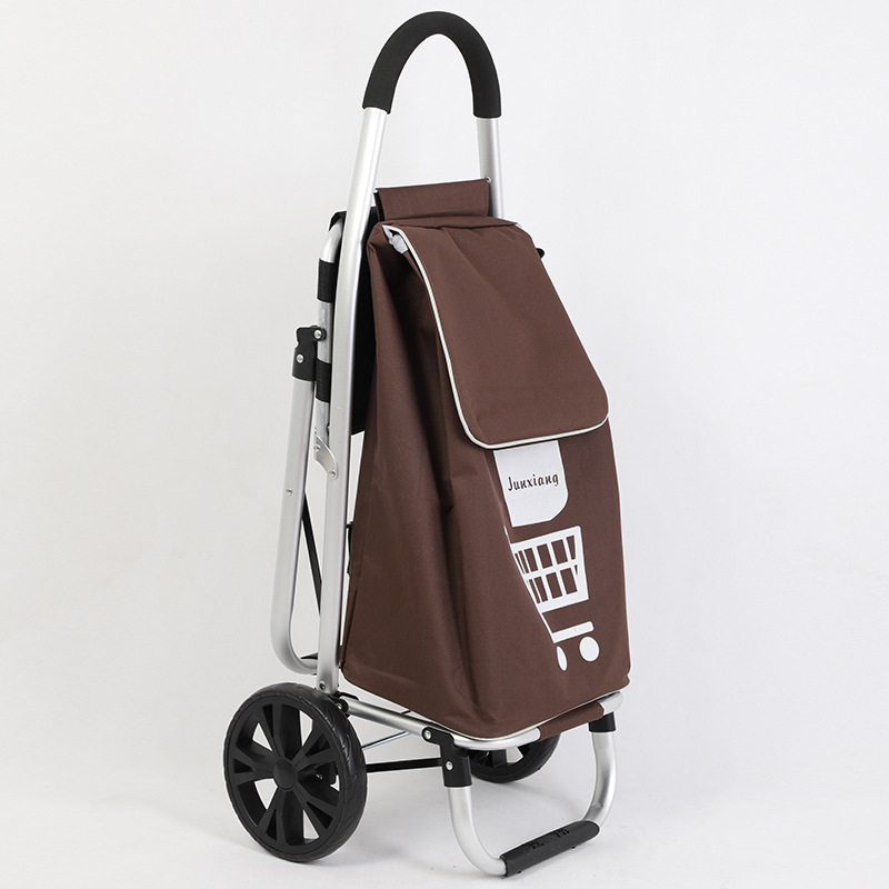 购物车折叠家用便携多功能牛津布手提可变买菜车可背便携购物车