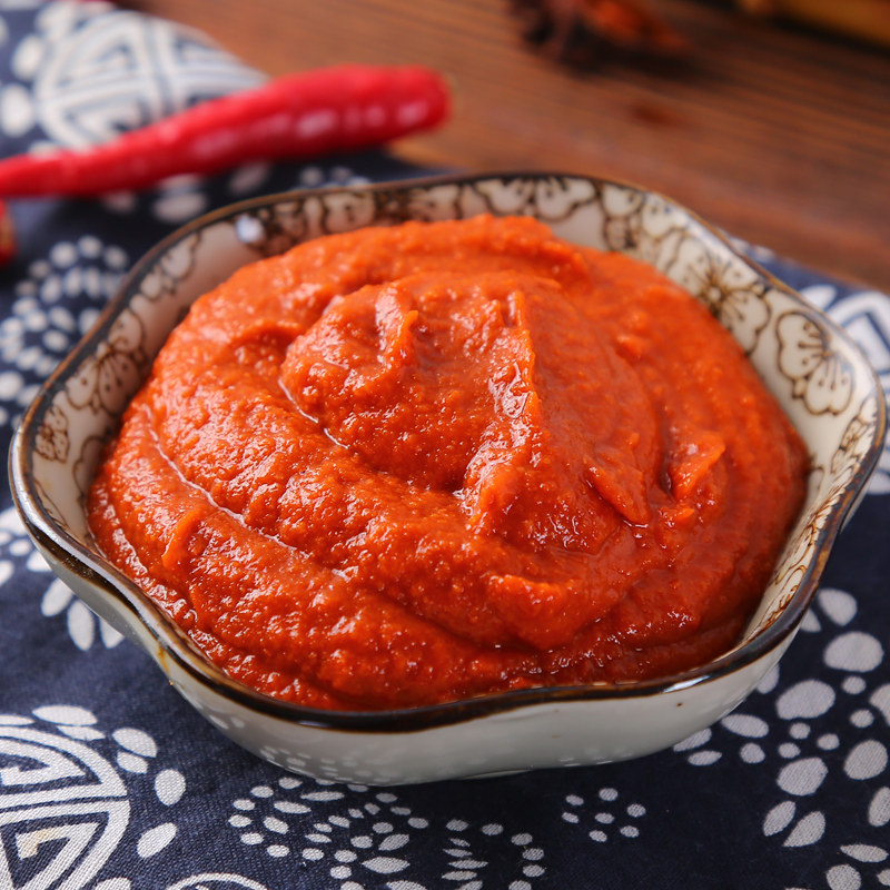 虬兴沙县小吃辣椒酱正宗福建专用咸味下饭蒜蓉辣椒酱