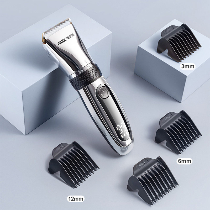 奥克斯理发器电推头发充电式推子神器自己剃发电动理发器