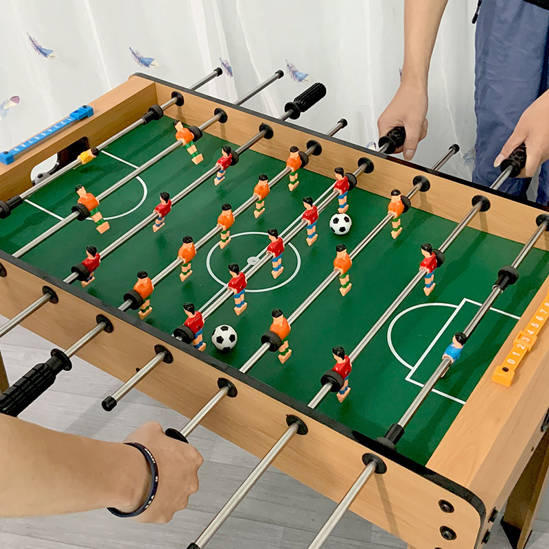 儿童桌上足球机家用双人桌面足球战台踢足球桌游桌上足球