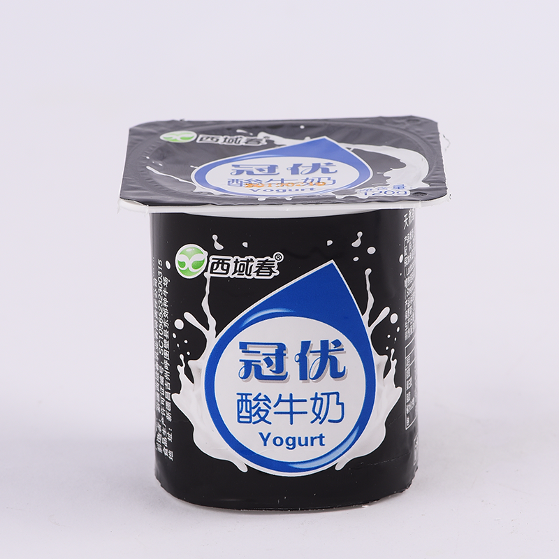酸奶西域新疆网红冠优120克杯装原味酸牛奶低温酸奶
