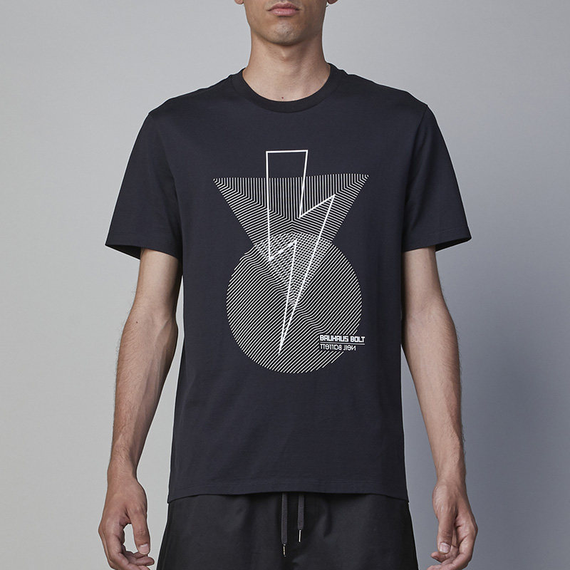 闪电系列neilbarrett尼奥奥贝奈特春夏男士短袖t恤