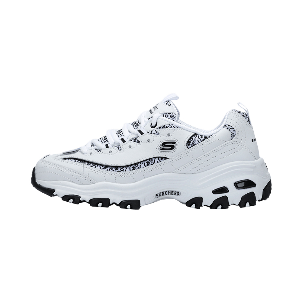 直营斯凯奇熊猫女款低帮老爹运动运动休闲休闲鞋13169wbk运动休闲鞋