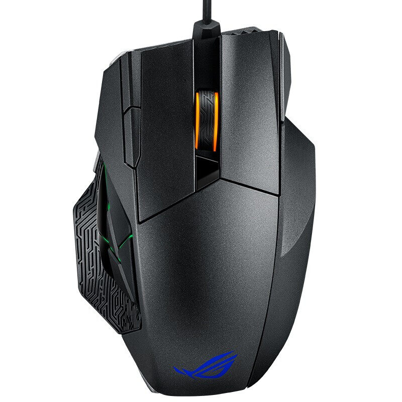 充电华硕玩家国度rog斯巴达有线无线双模吃鸡光学有线鼠标