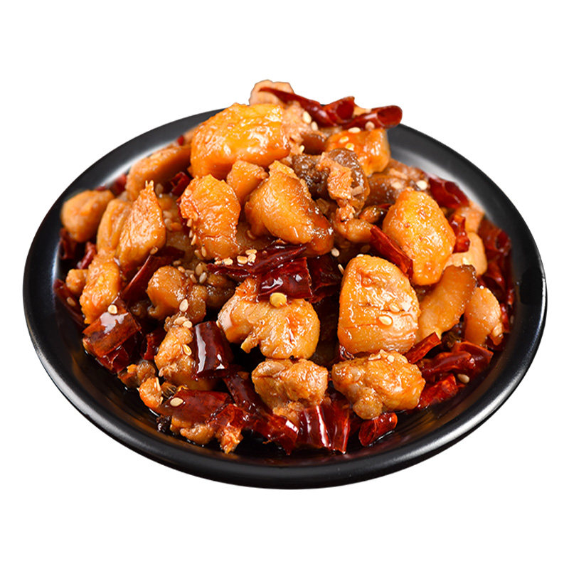 麻辣二爷辣子子鸡鸡丁休闲小吃鸡肉零食即食鸡肉零食