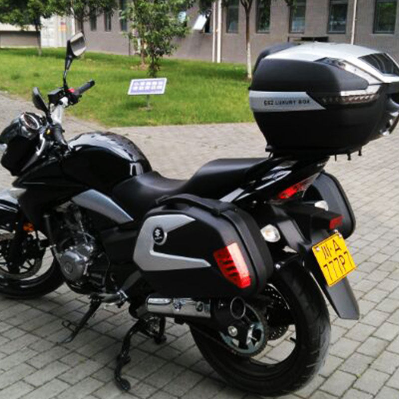 万里豪摩托摩托车车边gw250250nk150尾箱适用于春风nk400摩托车尾箱