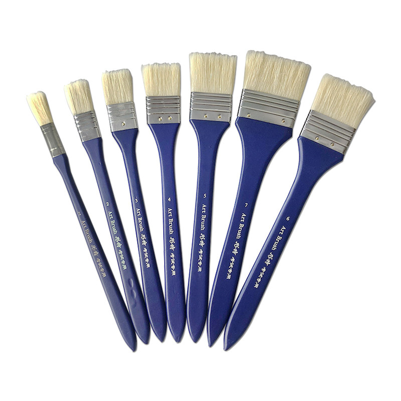 笔刷刷子颜料油画专用底纹粉刷水粉画笔墙绘水粉