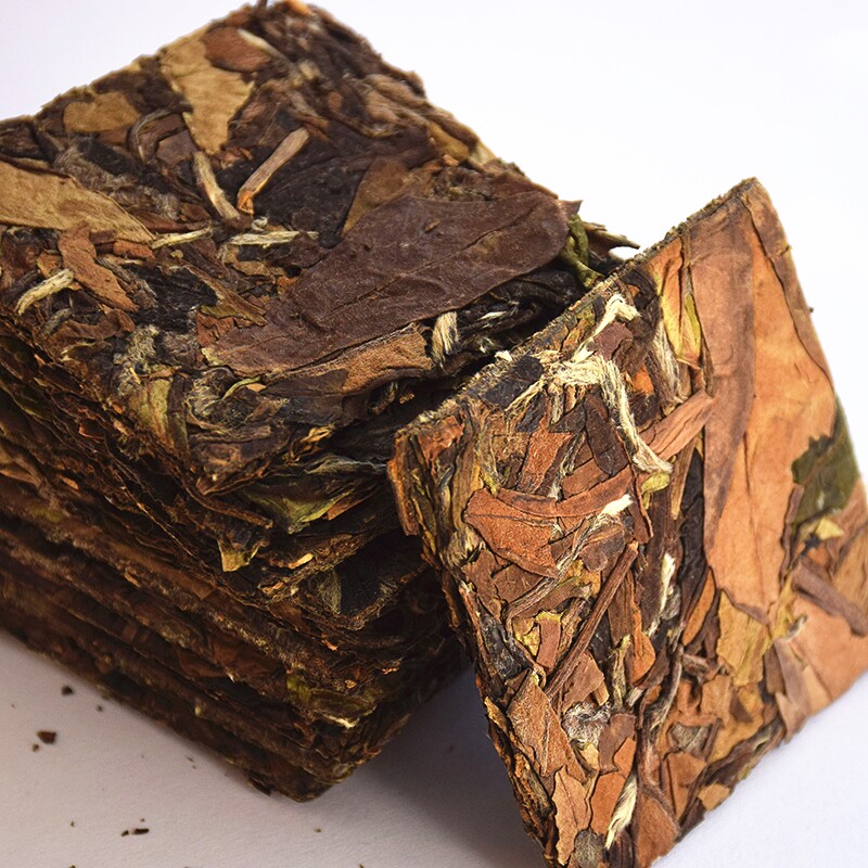 长心将军令寿眉福鼎白茶小饼干茶白30克盒装便携寿眉