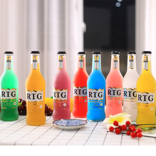 8瓶装预调鸡尾酒【送开瓶器】水果味酒女士酒低度酒微醺酒蒙砂瓶m多少