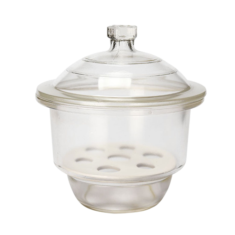 玻璃干燥器实验室干燥皿透明棕色干燥器多规格含附瓷板150 180 210